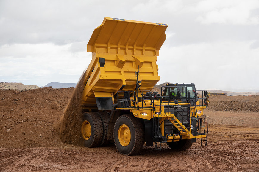 Komatsu Europe HD785-8 Rigid Dump Truck at bauma 2022